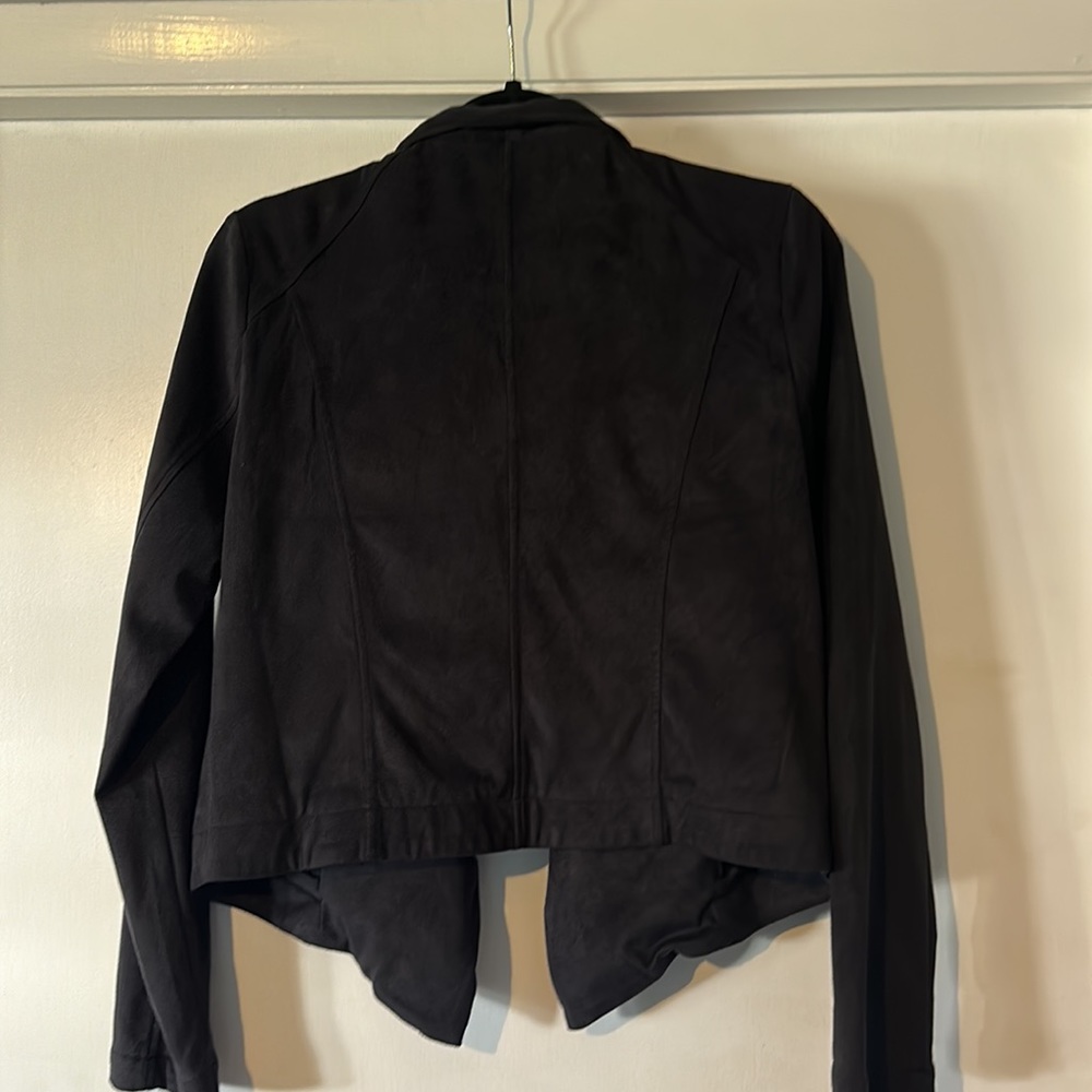 Microsuede Cropped Lightweight Jacket - image 6